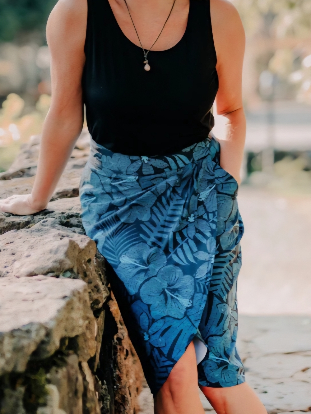 RipSkirt Hawaii Wrap Skirt Length 3 Size XL